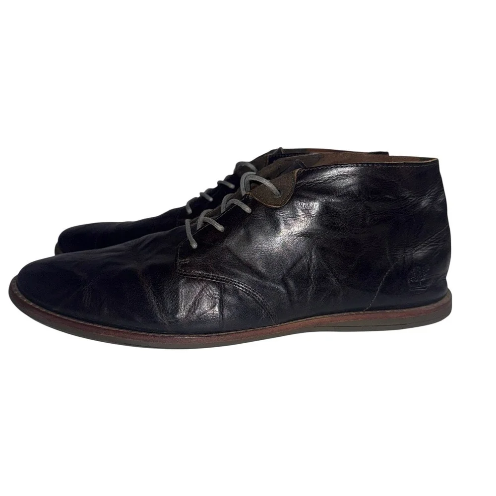 Timberland Revenia Brown‎ Leather Chukka (Desert Boot) Mens Size 12